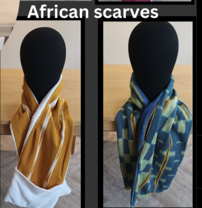 African scarf cotton Danfani