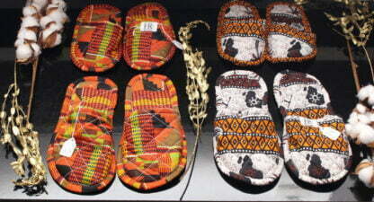 African slippers