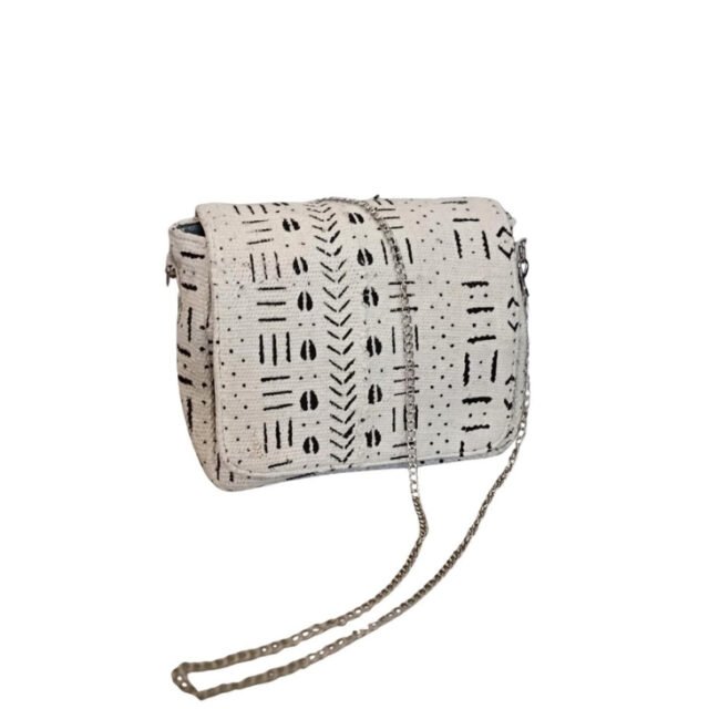 Bogolan bag mud cloth sling